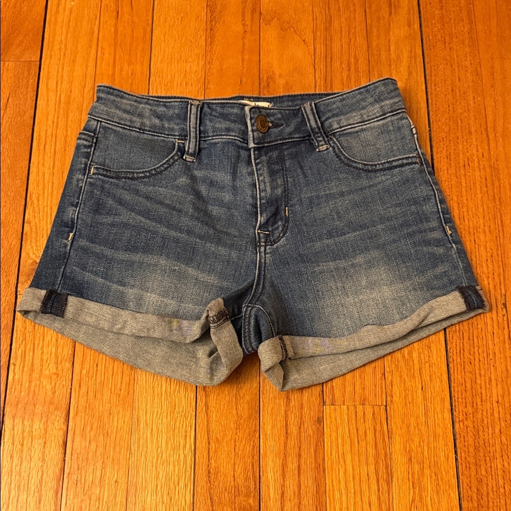 PacSun Dark Blue Jean Shorts